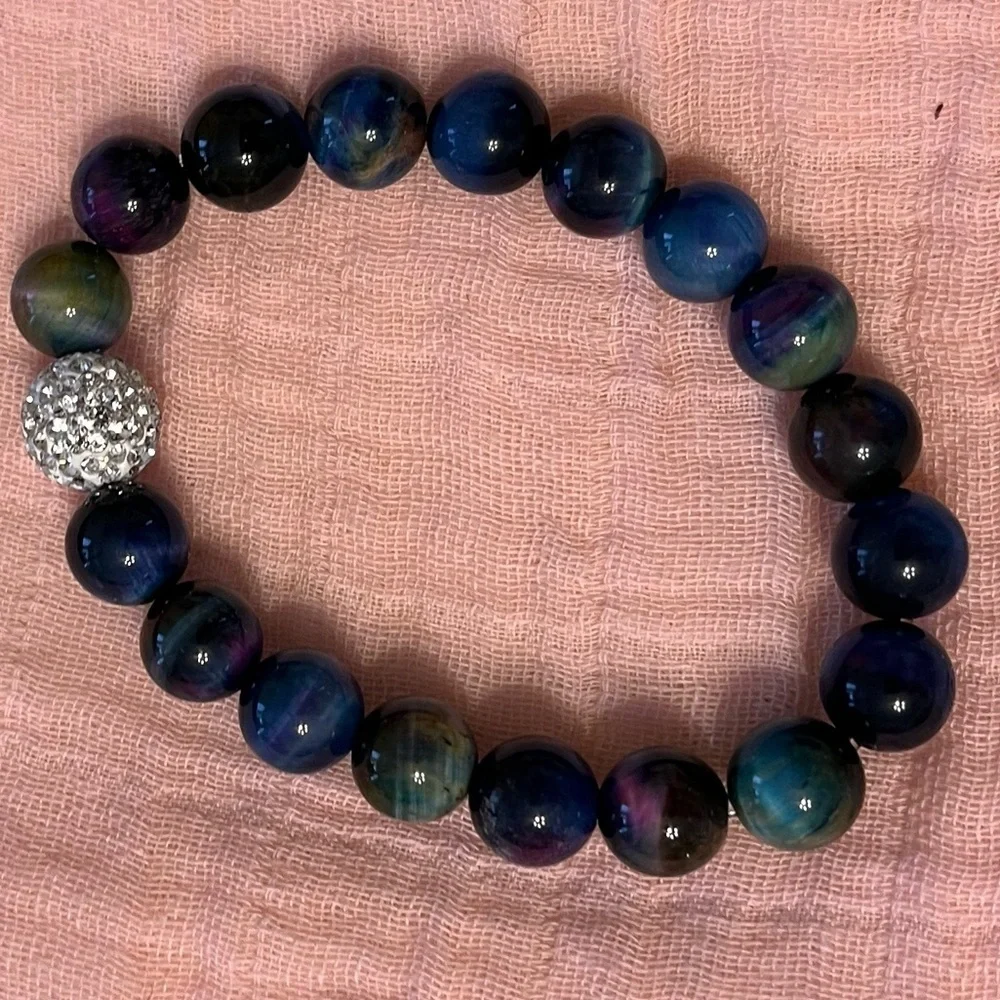 Natural stone bracelets by Rosa Lee